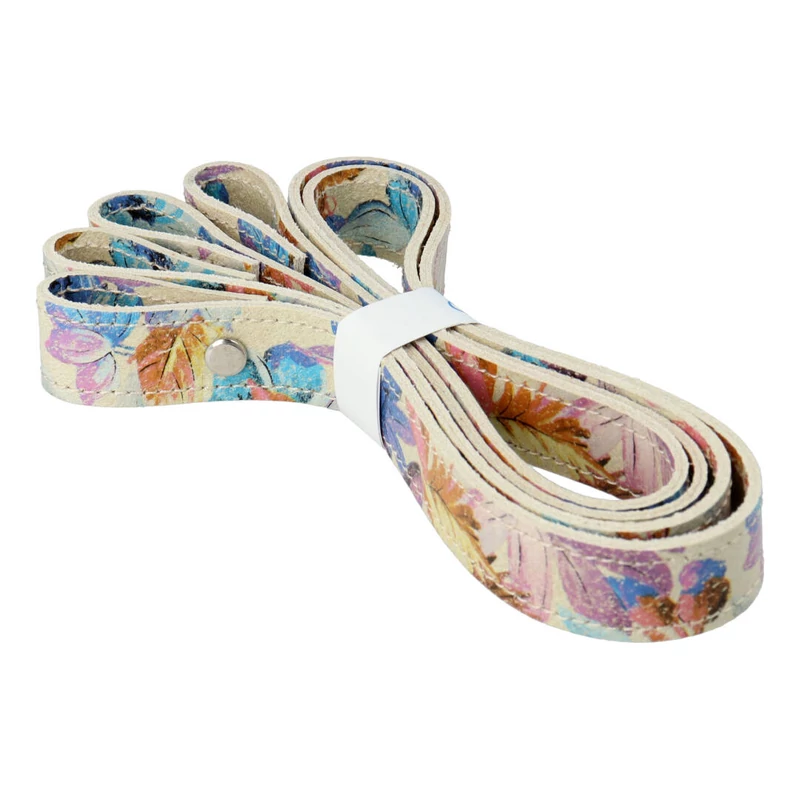 virág mintás csavaros bőr táskapánt párban - Bármitartó.hu