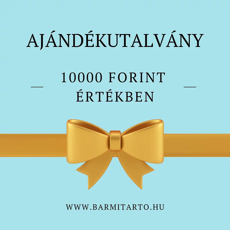 Ajándékutalvány a fonalak szerelmesének 10.000 Ft értékben a Bármitartótól www.barmitarto.hu