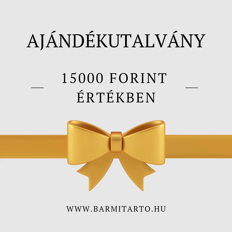 Ajándékutalvány a fonalak szerelmesének 15.000 Ft értékben a Bármitartótól www.barmitarto.hu