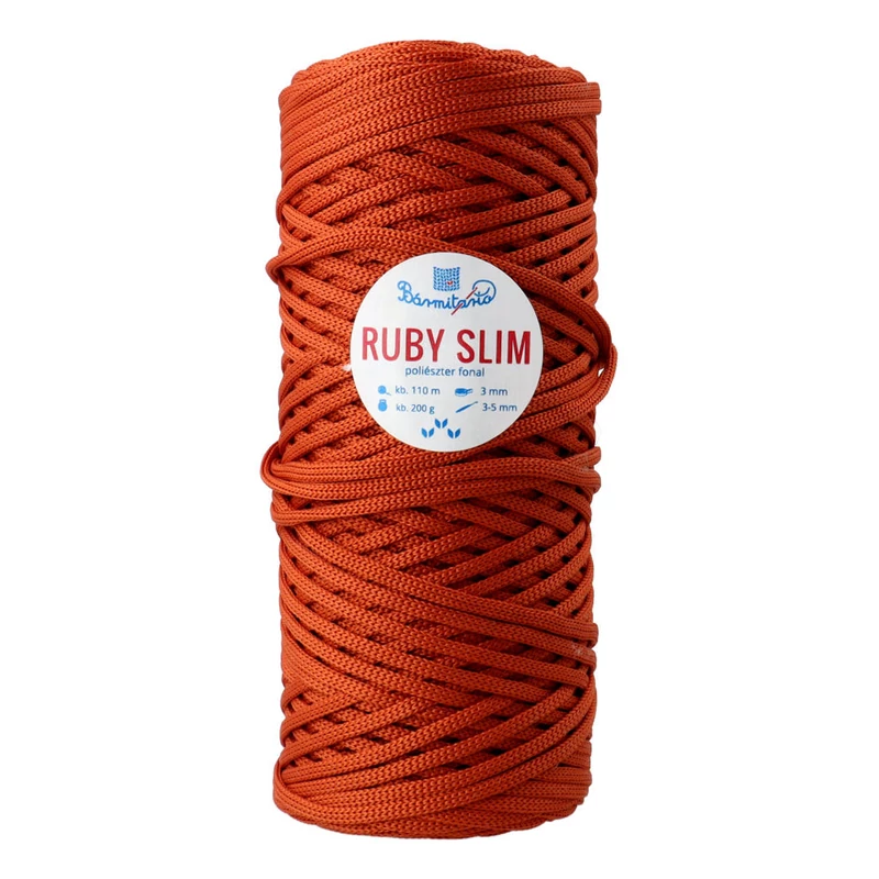 Slim 3mm zsinórfonal - rozsda