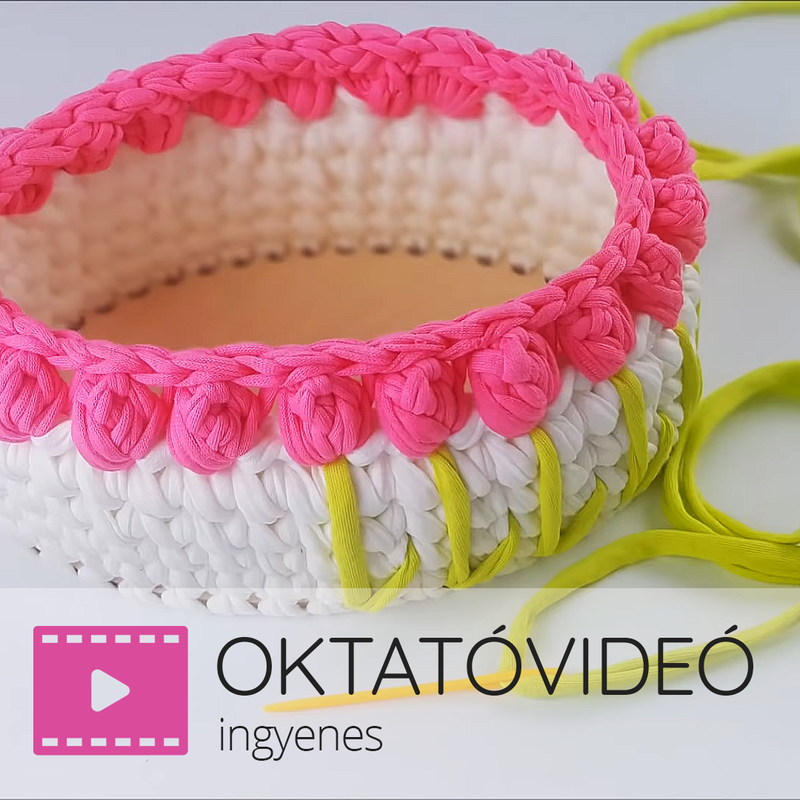 Tulipános kosár - ingyenes videó