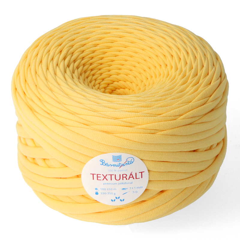Texturált prémium pólófonal - Grapefruit