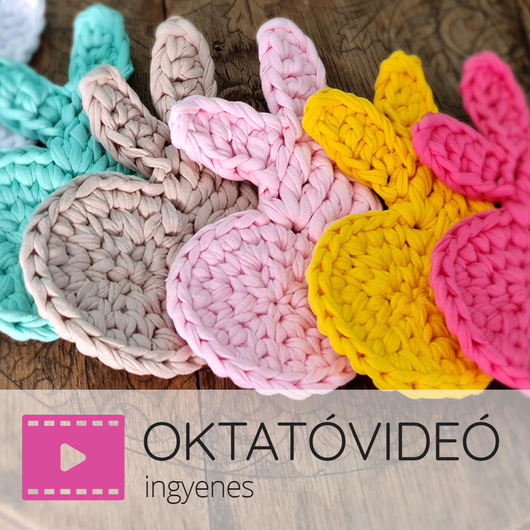 Nyuszis poháralátét - ingyenes videó