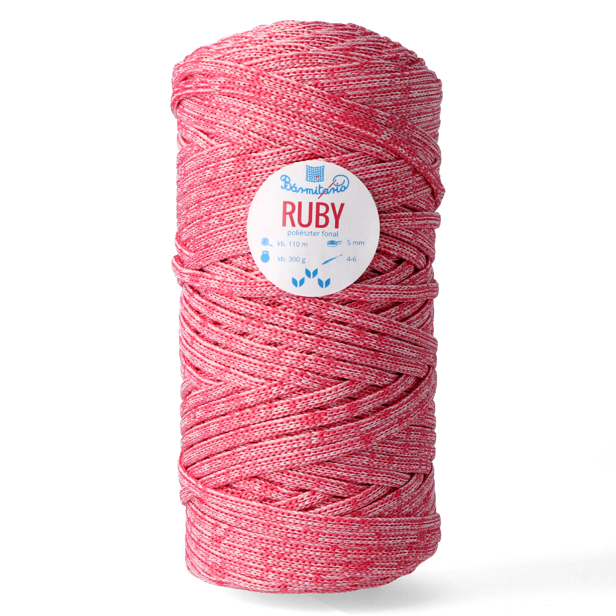 RUBY MIX lapos poliészter fonal - Párizs