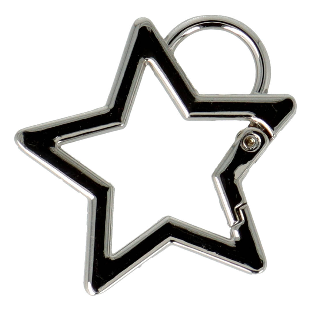 Csillag alakú fém karabiner