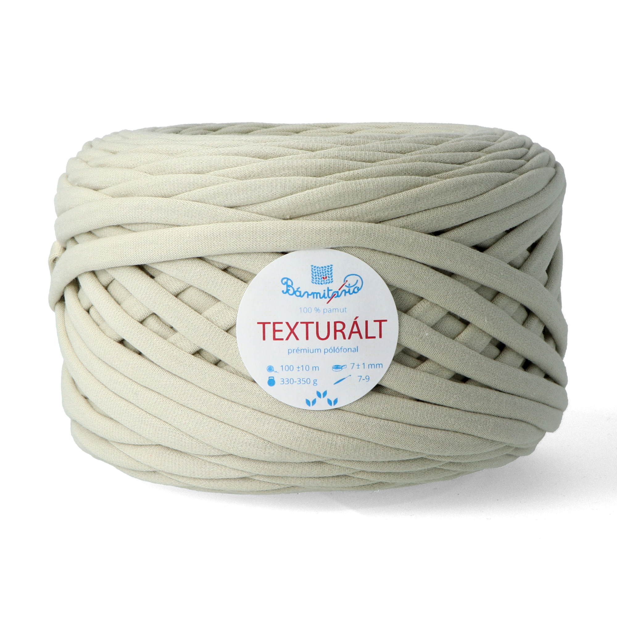 Texturált prémium pólófonal - len